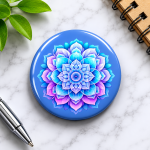 Fridge Magnet Estetik Mandala 58mm | Magnet Kulkas Aesthetic Biru Ungu | Hiasan Kulkas Unik Minimalis | Souvenir Magnet Bulat Fridge Magnet Estetik Mandala 58mm | Magnet Kulkas Aesthetic Biru Ungu | Hiasan Kulkas Unik Minimalis | Souvenir Magnet Bulat